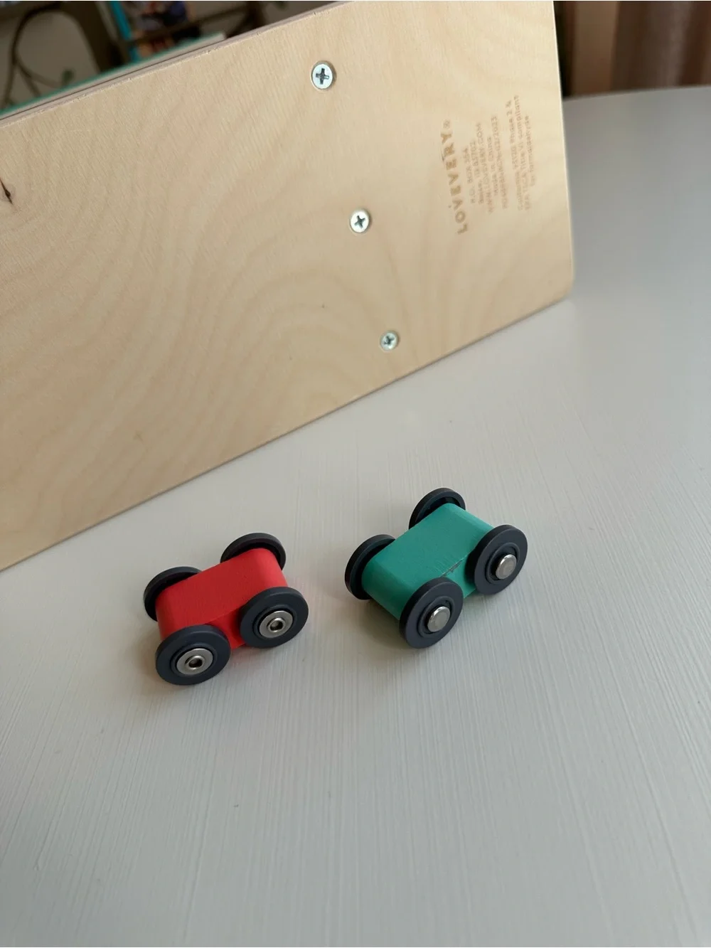 Lovevery | Race and Chase Ramp from the Adventurer Playkit